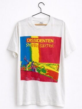 Sahara Electric Graphic Tee - White